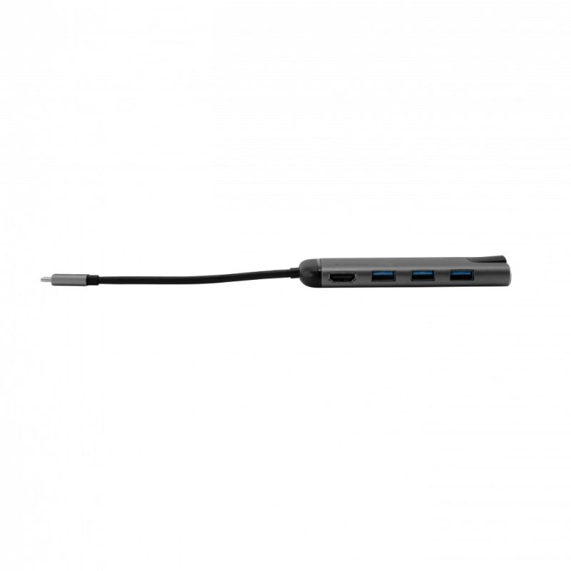 6. VERBATIM MULTIPORT USB-C 3.1, 3X USB 3.0, HDMI 4K, RJ45, SD/MICRO SD 49142