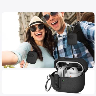 5. Etui Tech-Protect Slim Hook na Samsung Galaxy Buds 3 / 3 FE / 3 Pro - czarne