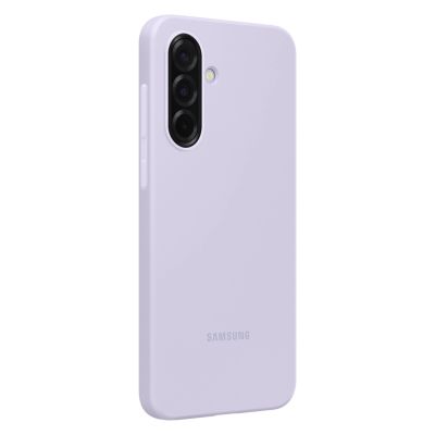 3. Etui silikonowe Samsung Silicone Case EF-PA366CVEGWW na Samsung Galaxy A36 5G - fioletowe