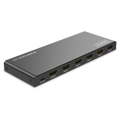 3. Digitus Przełącznik 4K HDMI, 5 x 1