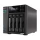 5. NAS Asustor AS6702T Lockerstor 4 Gen2; Tower; 4x (3.5" SATA HDD/ 2.5" SSD); Intel Celeron N5105; 4GB DDR4 SODIMM (max. 16GB), 2x 5Gb, 4x M.2 2280 NVMe PCIe 3.0, 2x USB  3.2 Gen 2, 1x HDMI 2.0b