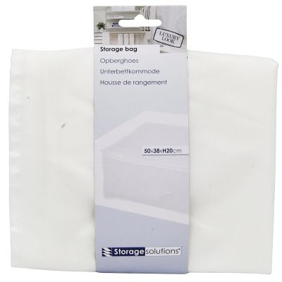 6. WOREK DO PRZECHOWYWANIA UBRAŃ POŚCIELI 50x38x20CM