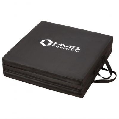 10. Materac gimnastyczny składany czarny 1800x600x500mm HMS MGS02