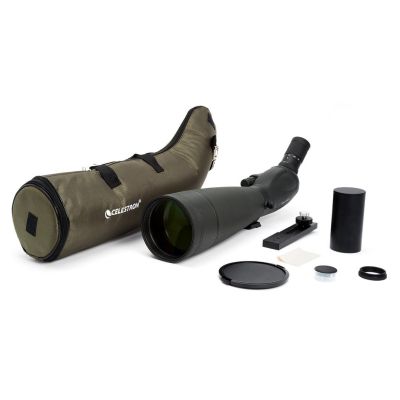 8. Celestron TrailSeeker 100-45 Degree luneta 67x BaK-4 Czarny