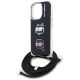 5. Etui Karl Lagerfeld IML Crossbody Karl&Choupette Head na iPhone 16 Pro Max - czarne