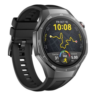 12. Huawei WATCH GT 5 Pro 46mm | Inteligentny zegarek | GPS (satelitarny) | Dioda AMOLED | 1,43 cala | Czarny