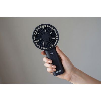 5. Wentylator ręczno-biurkowy akumulatorowy USB NOVEEN F120