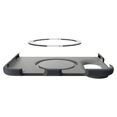 5. Etui Spigen Nano Pop MagSafe na iPhone Duo - czarno-szare