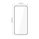2. Szkło hartowane Tech-Protect Glass Fit+ 2-Pack na Xiaomi 17T - czarne