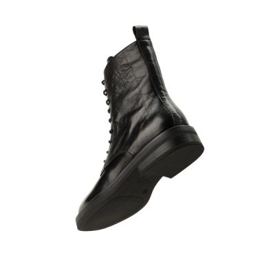3. Lee Cooper buty damskie botki czarne trzewiki skóra naturalna modne