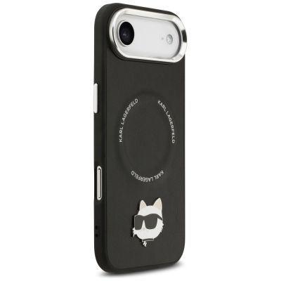 4. Etui Karl Lagerfeld Choupette Pin MagSafe do iPhone Air czarne