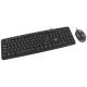 Zestaw klawiatura + mysz TITANUM TK106 (USB 2.0; (US); kolor czarny; optyczna)