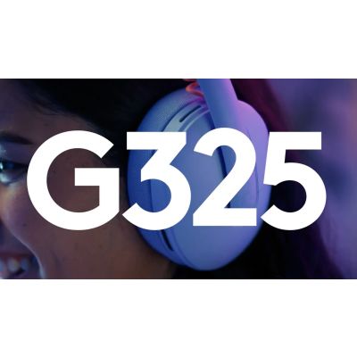 8. Logitech G G325 LIGHTSPEED Zestaw słuchawkowy Bezprzewodowy Opaska na głowę Gaming USB Type-C Bluetooth Czarny