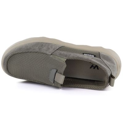 3. Półbuty męskie wsuwane khaki Vanhorn WN32302