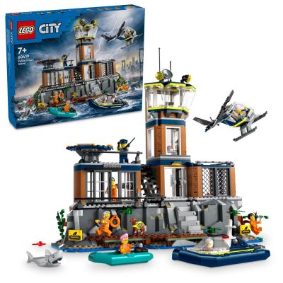 23. LEGO City 60419 Policja z Więziennej Wyspy
