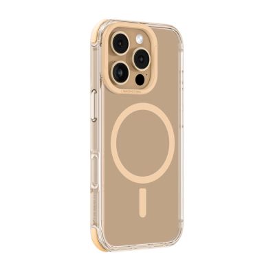 2. Etui silikonowe AMAZINGTHING Omni Mag Case do iPhone 16 Pro - różowe złoto