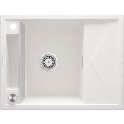 Zlewozmywak granitowy magnetyczny 1-komorowy z ociekaczem ZRM A11A 5907650874881