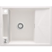 Zlewozmywak granitowy magnetyczny 1-komorowy z ociekaczem ZRM A11A 5907650874881
