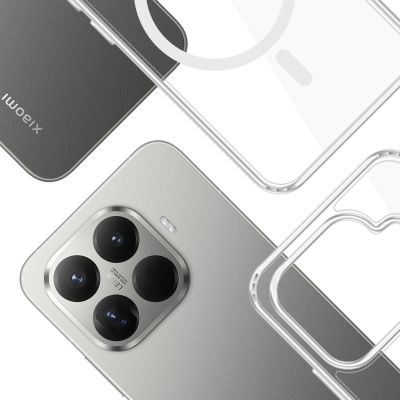 6. Etui 3mk Armor MagCase na Xiaomi 15T Pro 5G - przezroczyste