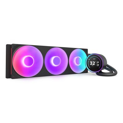 5. NZXT Kraken Elite 420 RGB Procesor Chłodnica cieczy all-in-one 14 cm Czarny 1 szt.