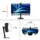 18. Philips 3000 series 34B2U3600CH/00 monitor komputerowy 86,4 cm (34") 3440 x 1440 px Wide Quad HD LCD Czarny