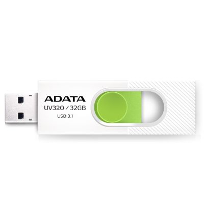 2. Pendrive ADATA UV320 AUV320-32G-RWHGN (32GB; USB 3.1; kolor biały)