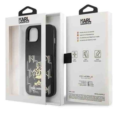 8. Etui Karl Lagerfeld Karlimals Cardslot na iPhone 13 - czarne