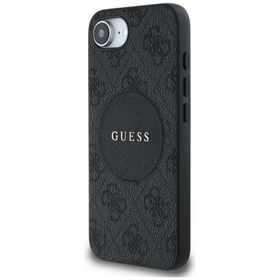 2. Etui Guess 4G Circle Classic Logo MagSafe na iPhone 16e - czarne