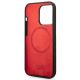 7. Etui Karl Lagerfeld Silicone Plaque MagSafe na iPhone 14 Pro - czarne