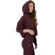 4. Bluza damska 4F F2175 ciemnorązowa 4FWSS26TSWSF2175 80S