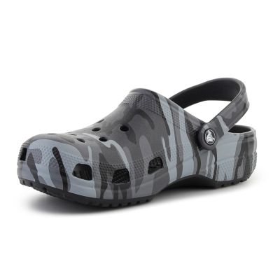 3. CROCS CLASSIC CAMOUFLAGE CLOG BLACK/SLATE GREY 211936-0DD