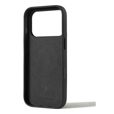 2. Mujjo Leather Case - etui skórzane do iPhone 17 Pro kompatybilne z MagSafe (black)