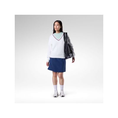 2. Sweter damski ROSSIGNOL W Knitted V Neck biały
