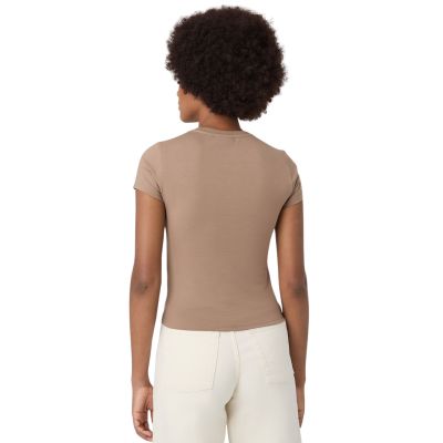 7. Koszulka damska Fila Trivero beżowa FAW1205 70008
