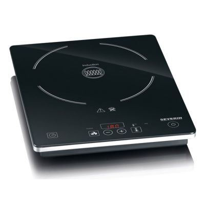 3. SEVERIN KUCHENKA INDUKCYJNA 1 PALN. TEMP. DO 240°C CO 10°C, TIMER DO 180 MIN. DOTYKOWE POLE OBSŁUGI, 2000W KP1071
