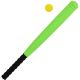 14. KIJ DO BASEBALL JUNIOR 54CM SOFT ZIELONY