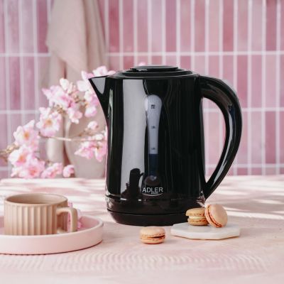 7. Czajnik elektryczny ADLER AD 1244b czarny