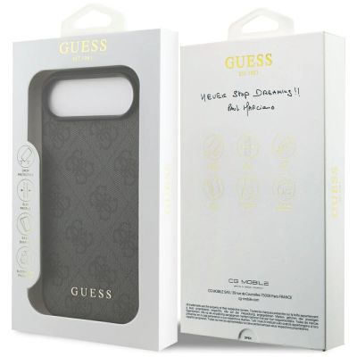 8. Etui Guess 4G Classic na iPhone 17 Air - czarne