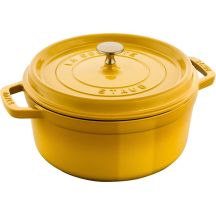 garnek żeliwny STAUB LA COCOTTE 3.7 litrów cytrynowy
