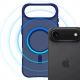 10. Etui 3mk Smoke MagCase na iPhone Air - niebieskie
