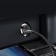 6. Mini ładowarka Baseus Grain Car Charger CCALL-ML02 samochodowa 2x USB-A 3.1A - biała
