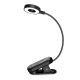 2. Lampka bezprzewodowa Tech-Protect LL100 z klipsem + Kabel USB-A / USB-C 30 cm - czarna