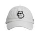 2. Czapka z daszkiem Karl Lagerfeld Paris Choupette Strapback Biała - L5WH7944 wht