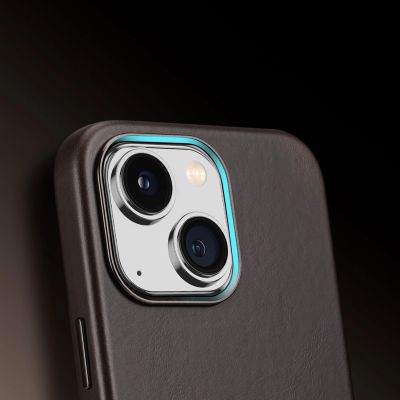 4. Dux Ducis Naples etui do iPhone 14 Plus skórzany pokrowiec (kompatybilny z MagSafe) ciemnobrązowy