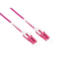 Alcasa LW-U815LC4 kabel InfiniBand / światłowodowy 15 m LC Fioletowy
