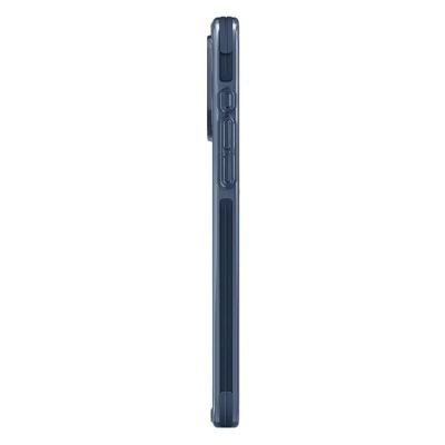 2. Etui UNIQ Combat Magclick Charging do iPhone 15 Pro - niebieskie