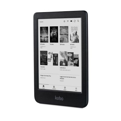 2. Ebook Kobo Clara BW 6" E-Ink Carta 1300 HD 16GB WI-FI Black