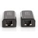 6. Mini Extender HDMI do 50m po Cat.5e/6/7 FHD1080p 60Hz HDCP 1.2 z audio (zestaw)