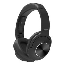 Aiwa HST-220BT słuchawki/zestaw słuchawkowy Przewodowy i Bezprzewodowy Opaska na głowę Połączenia/muzyka USB Type-C Bluetooth Czarny