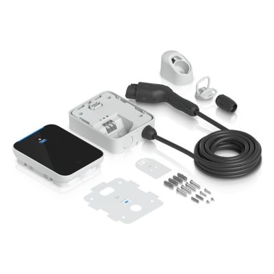 11. Ubiquiti EV Station Lite Biały, Czarny Poliwęglan (PC) Ściana 1 Wbudowany wyświetlacz 4,32 cm (1.7")